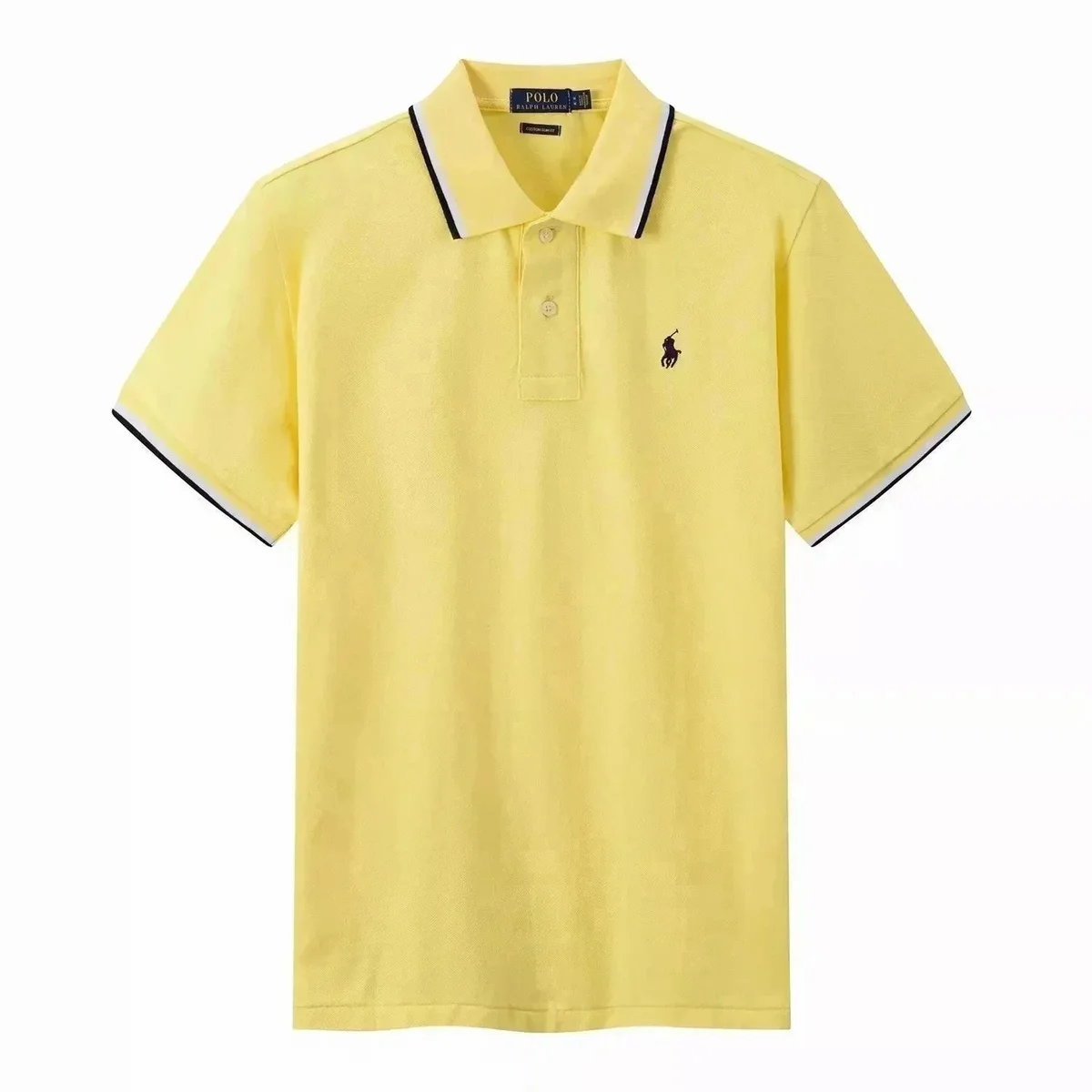 Polo Ralph Lauren Polo Ralph Lauren Yellow Polo Shirt with Pony Logo Yellow - 1