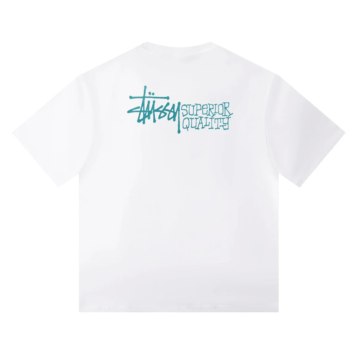 Stussy Stussy Superior Quality White T-Shirt White - 1