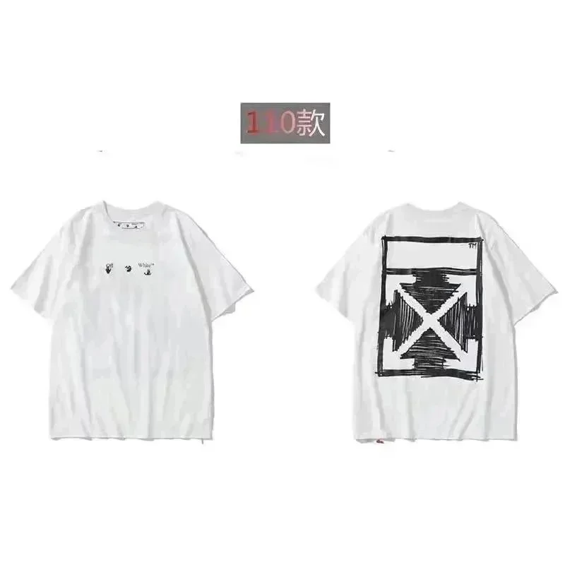 Off-White Off-White Out Of Office White T-Shirt with Black Graphic White