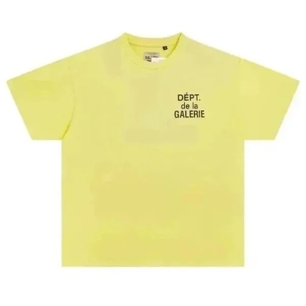 Gallery Dept. Department de la Galerie Yellow T-Shirt Yellow - 1