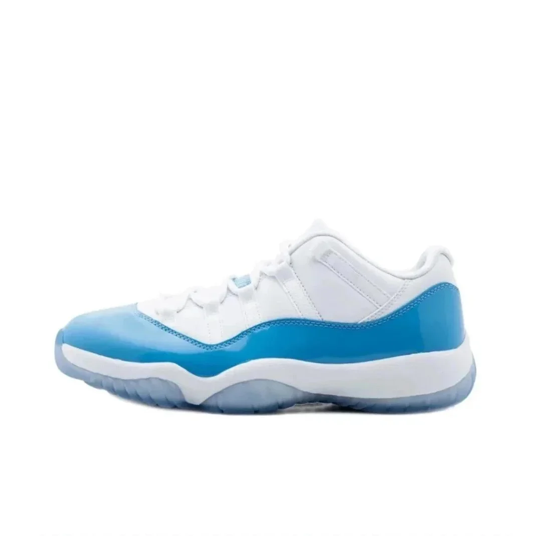 Jordan Nike Air Jordan 11 Low University Blue White Sneakers Blue - 1