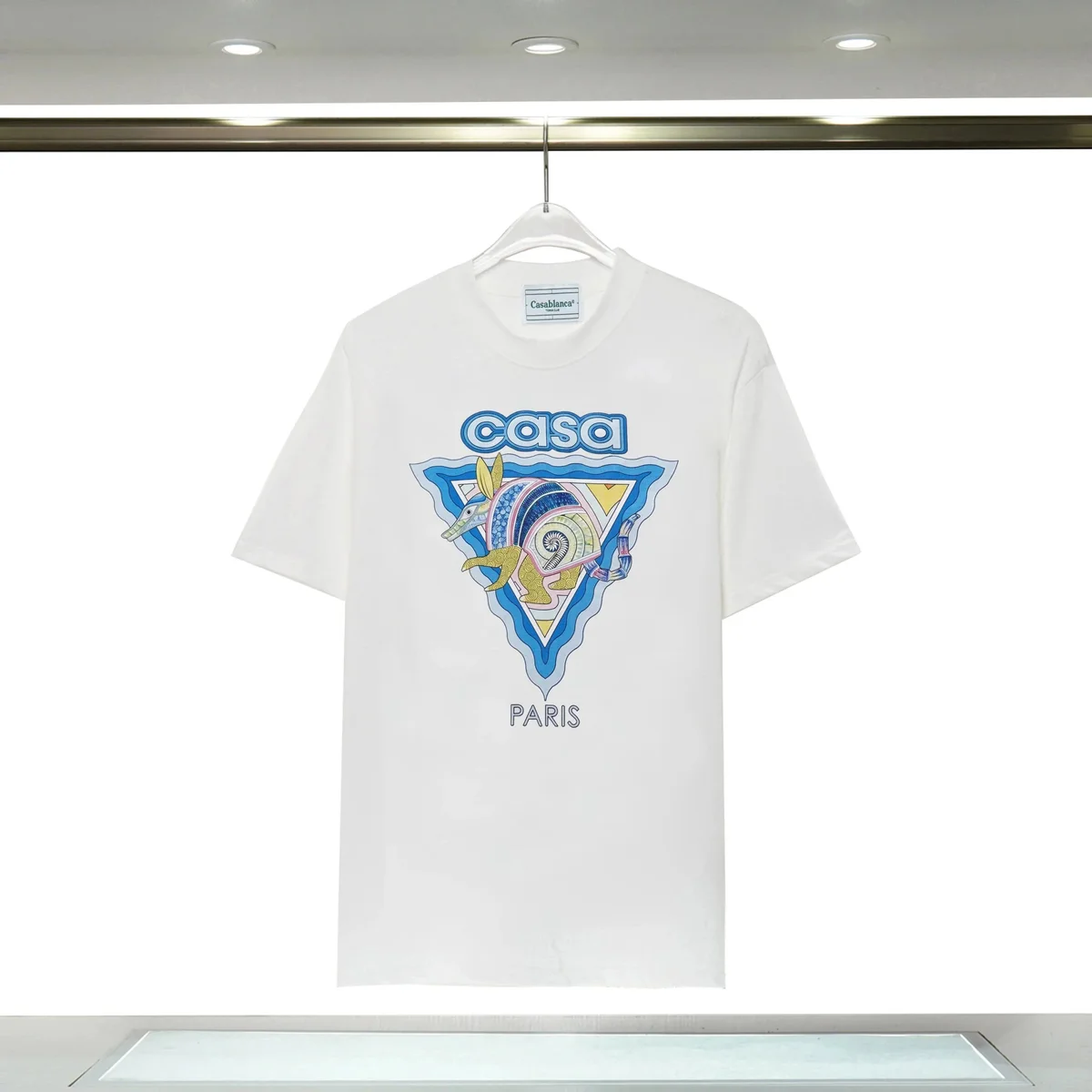Casablanca Casablanca Casa Paris White T-Shirt White - 1