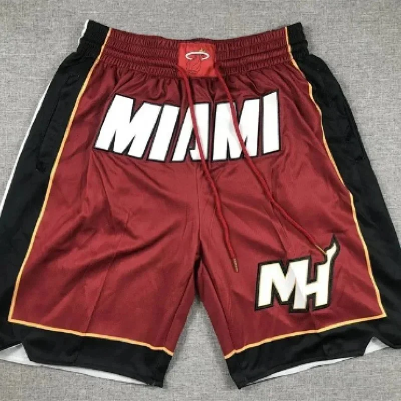 Other Miami Heat Basketball Shorts Red/Black Red - 1