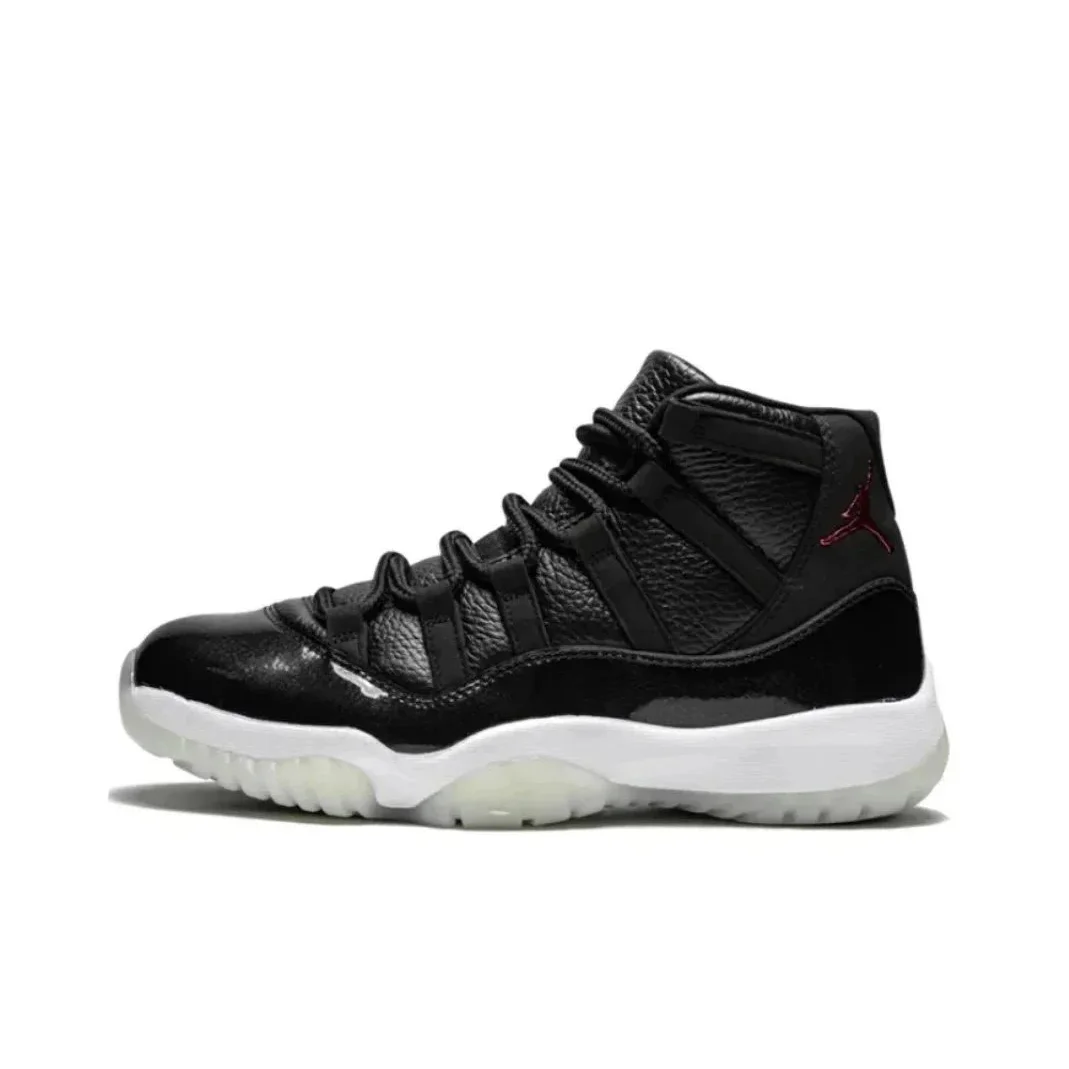 Jordan Nike Air Jordan 11 Black/White Sneakers Black - 1