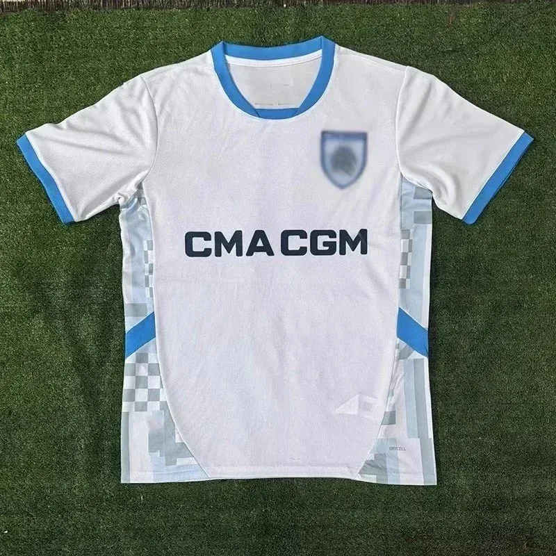 Other White CMA CGM Soccer Jersey White - 1