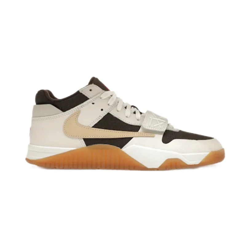 Nike Nike Air Force 1 White/Gum Low Top Sneaker White - 1