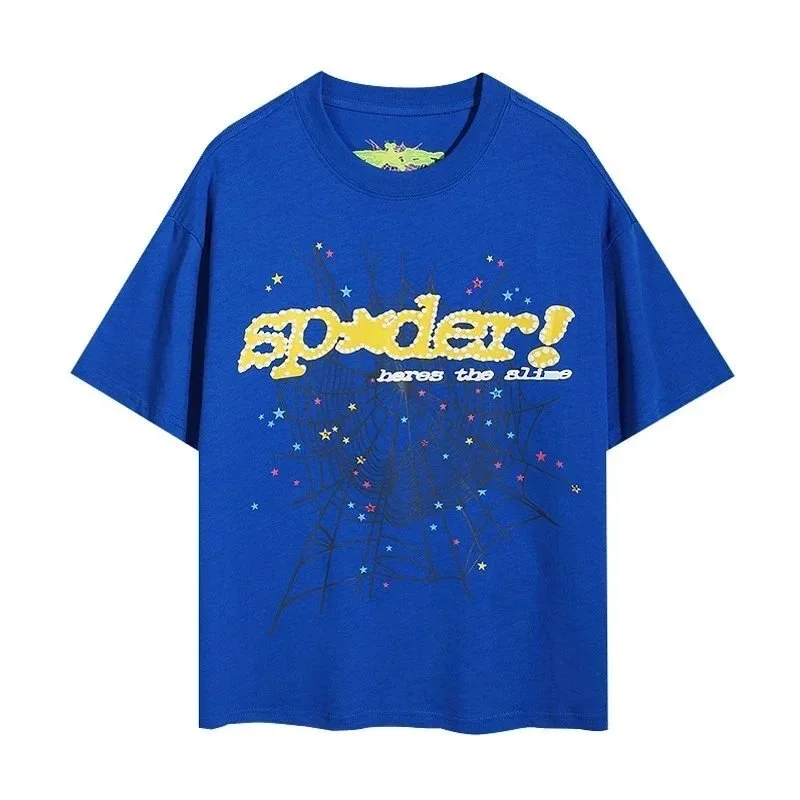 Other Blue Spider! Printed T-Shirt Blue - 1