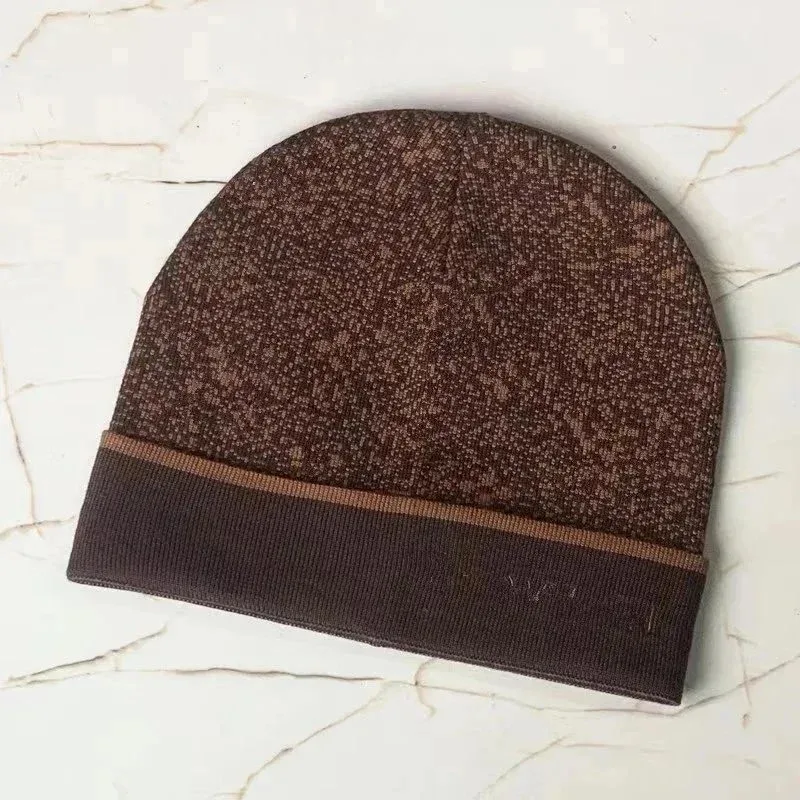 Fendi Beanie Hat Solid Color Winter Accessory Brown - 1