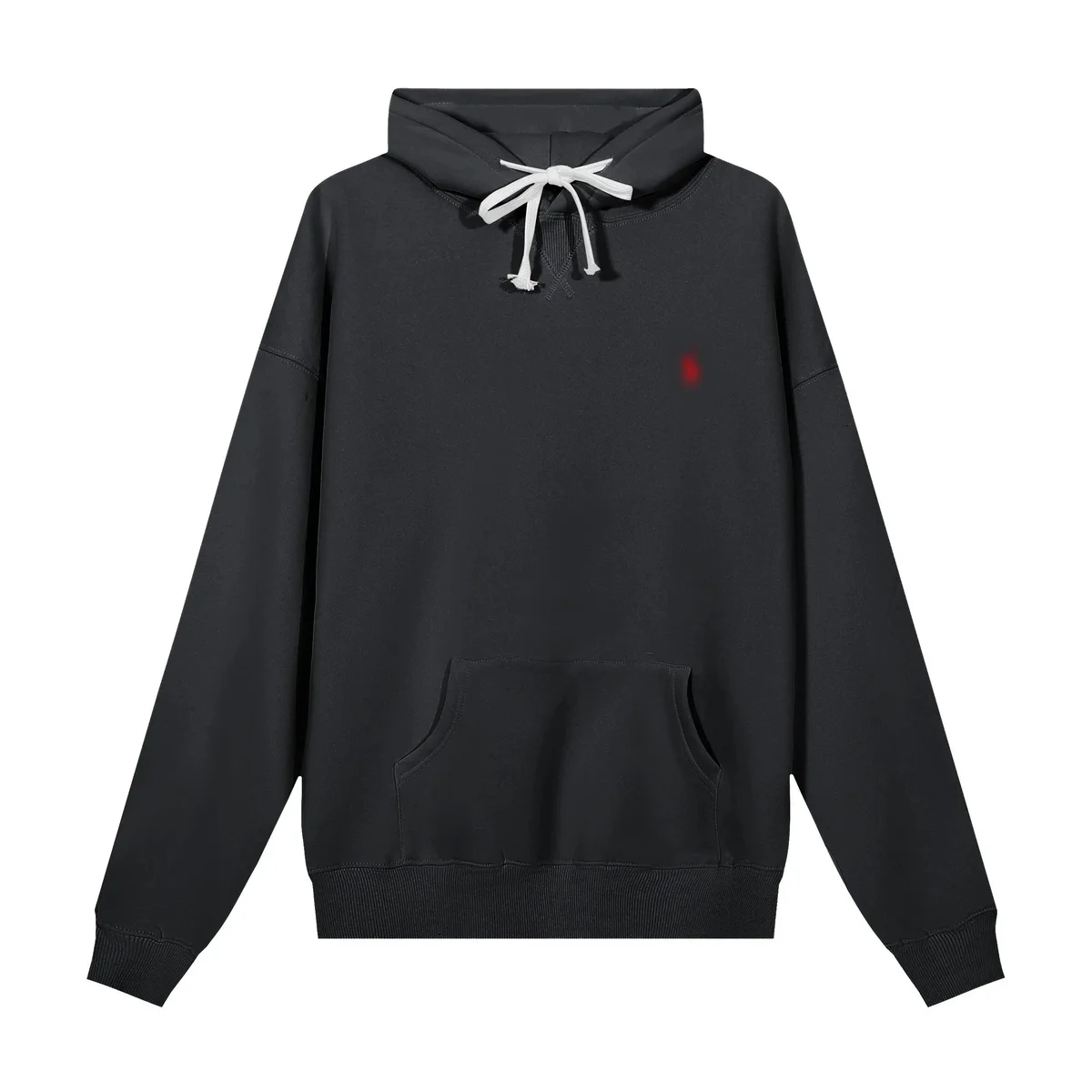 Polo Ralph Lauren Polo Ralph Lauren Black Hoodie with Red Pony Logo Black - 1