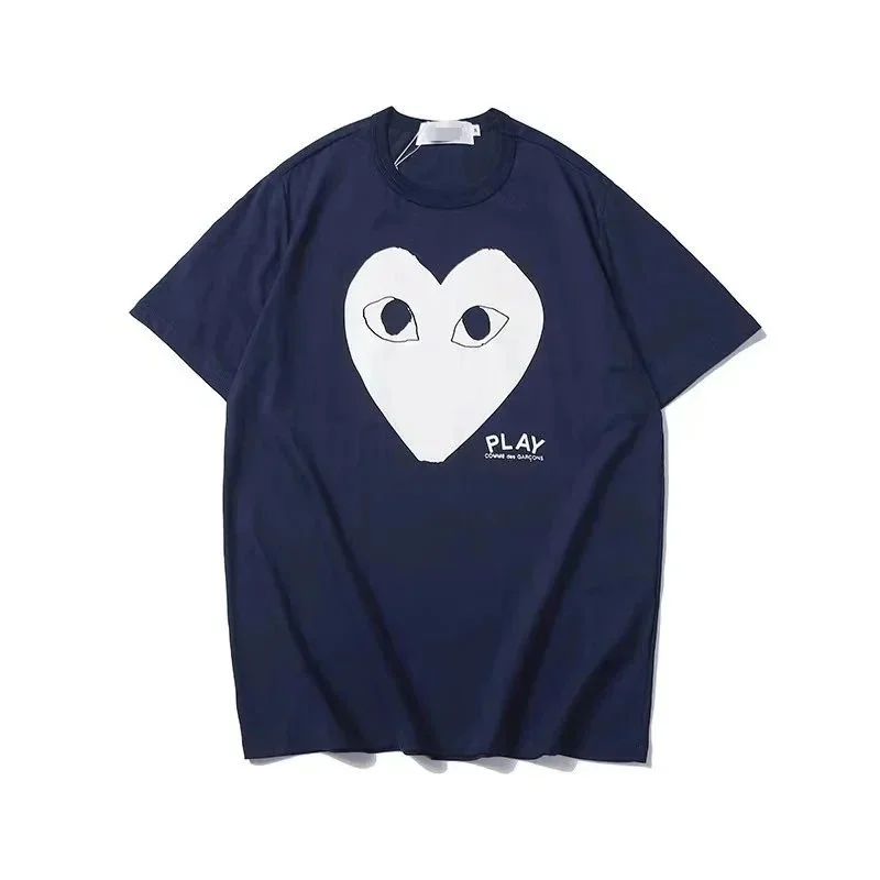 Comme des Garçons Comme des Garçons Play Navy Heart T-Shirt Navy - 1
