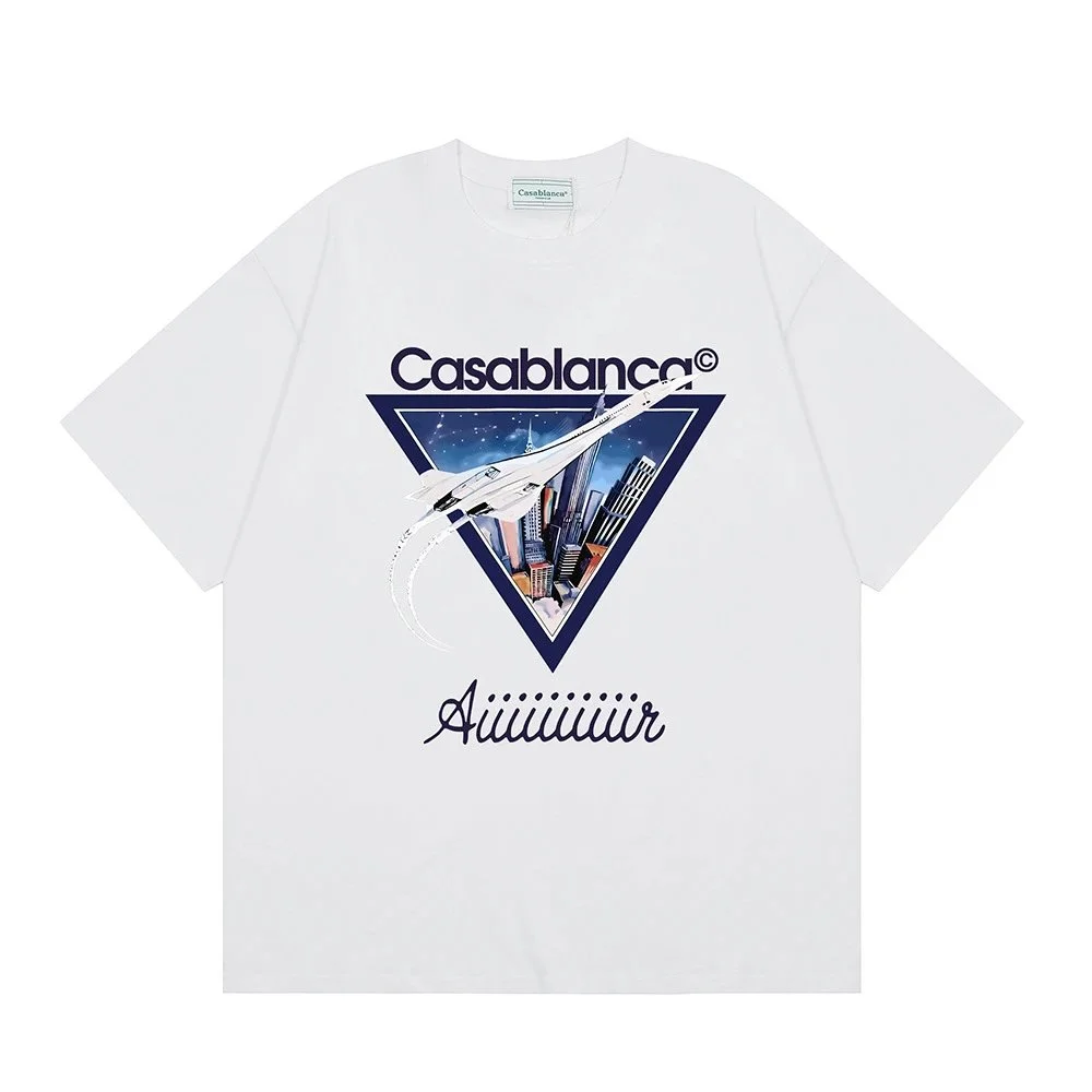 Casablanca Casablanca Tennis Club White Graphic T-Shirt White - 1