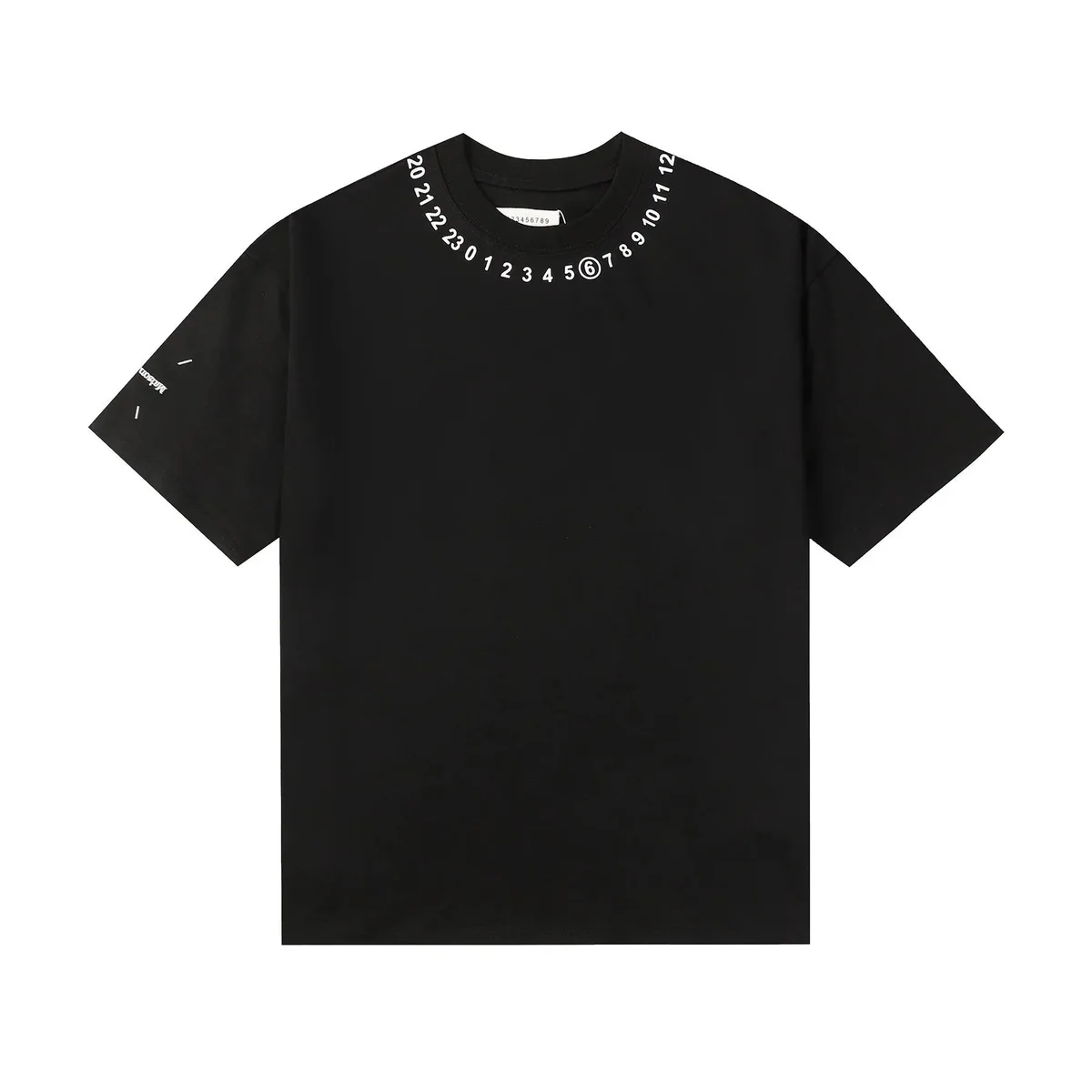 Acne Studios Acne Studios Face Black T-Shirt Black - 1