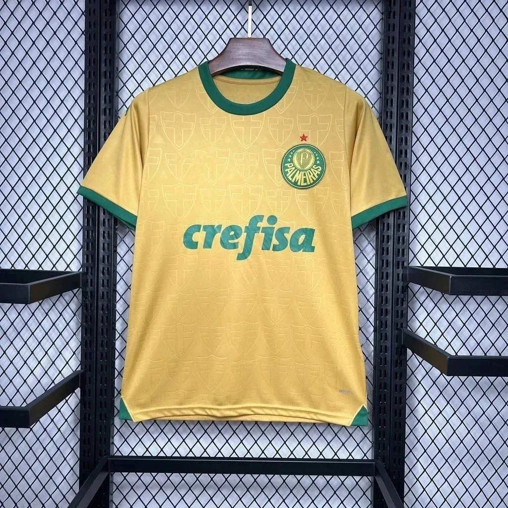 Other Palmeiras Football Jersey Yellow Green Yellow - 1