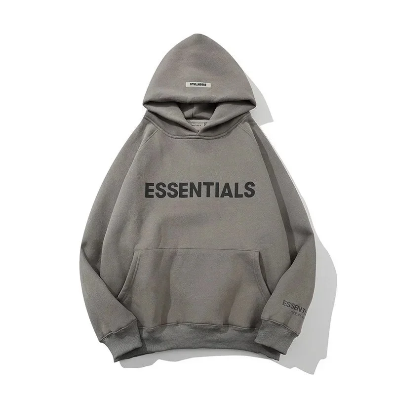 Fear of God Fear of God Essentials Grey Hoodie Grey - 1