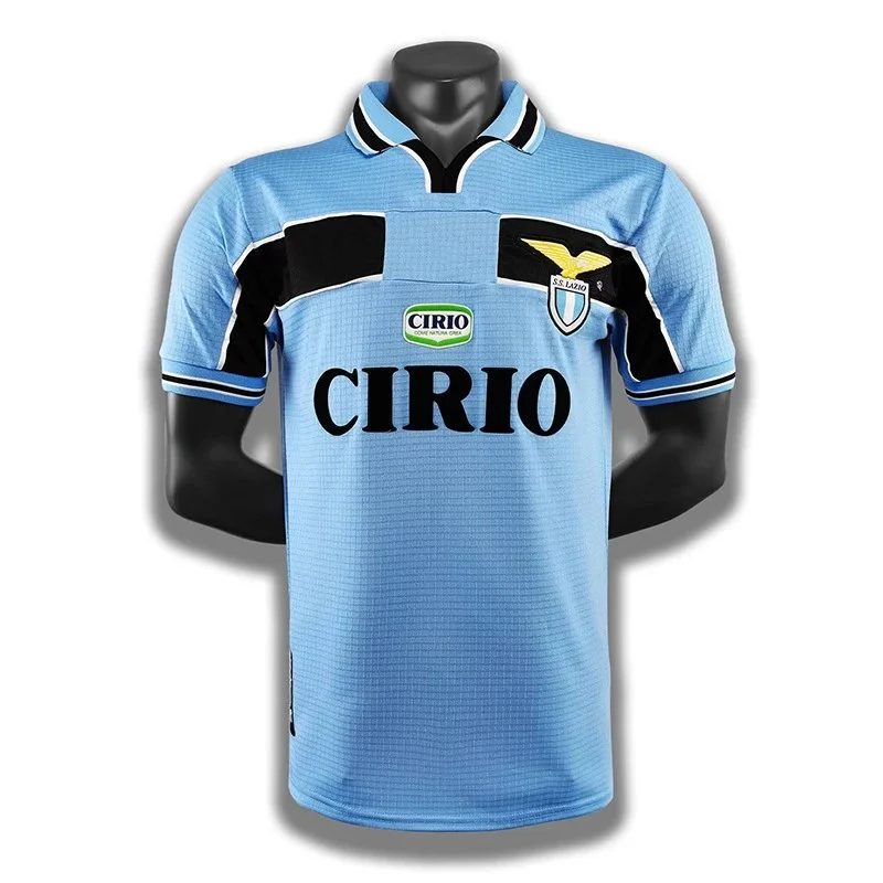 Adidas Adidas Lazio Home Jersey Blue Black Football Shirt Blue - 1