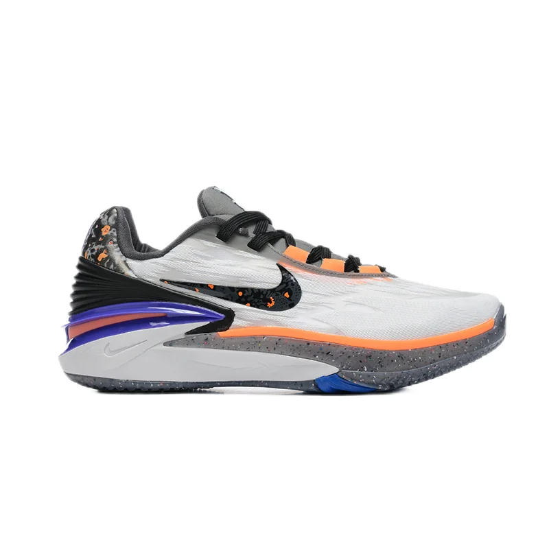 Jordan Nike Air Jordan 350 V2 Grey Orange Sneakers Grey - 1