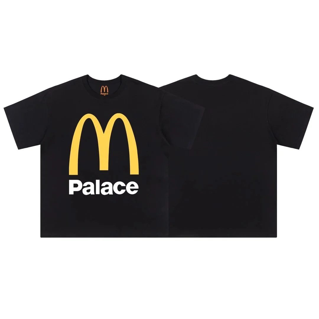 Palace Palace McDonald's Logo Black T-Shirt Black - 1