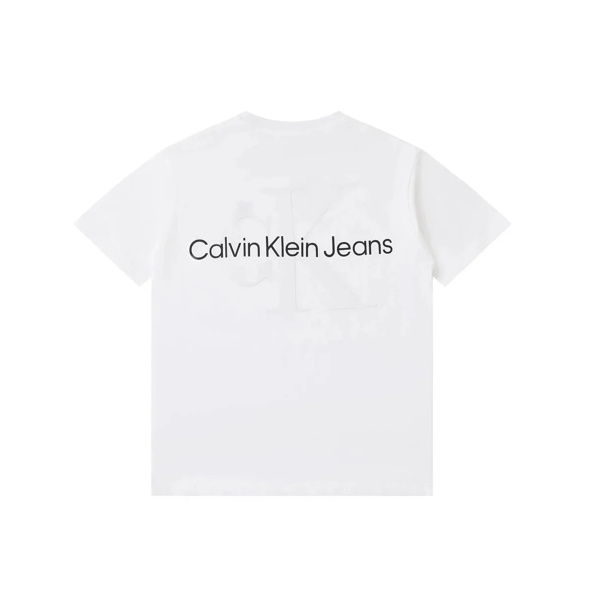 Calvin Klein Calvin Klein White Monogram T-Shirt White - 1