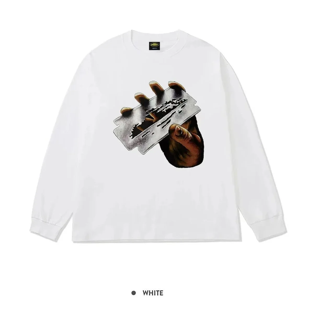 Other White Long Sleeve Graphic Tee White - 1
