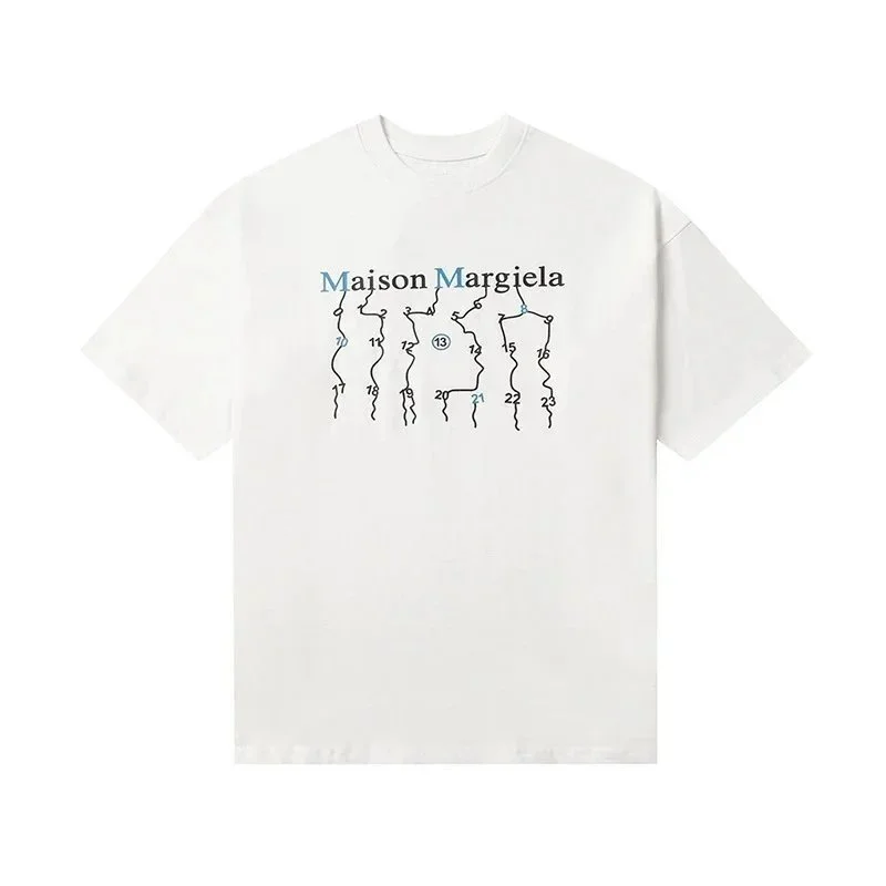 Maison Margiela Maison Margiela White Graphic T-Shirt White - 1