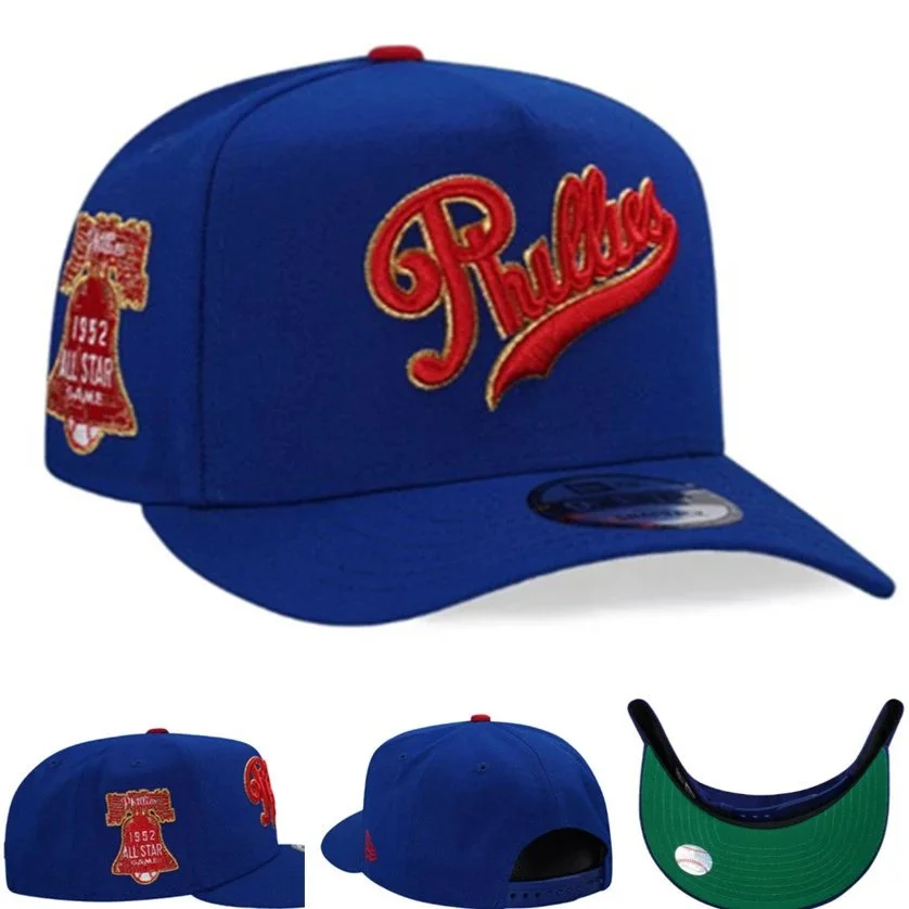 New Era New Era Philadelphia Phillies Blue Cap Blue - 1