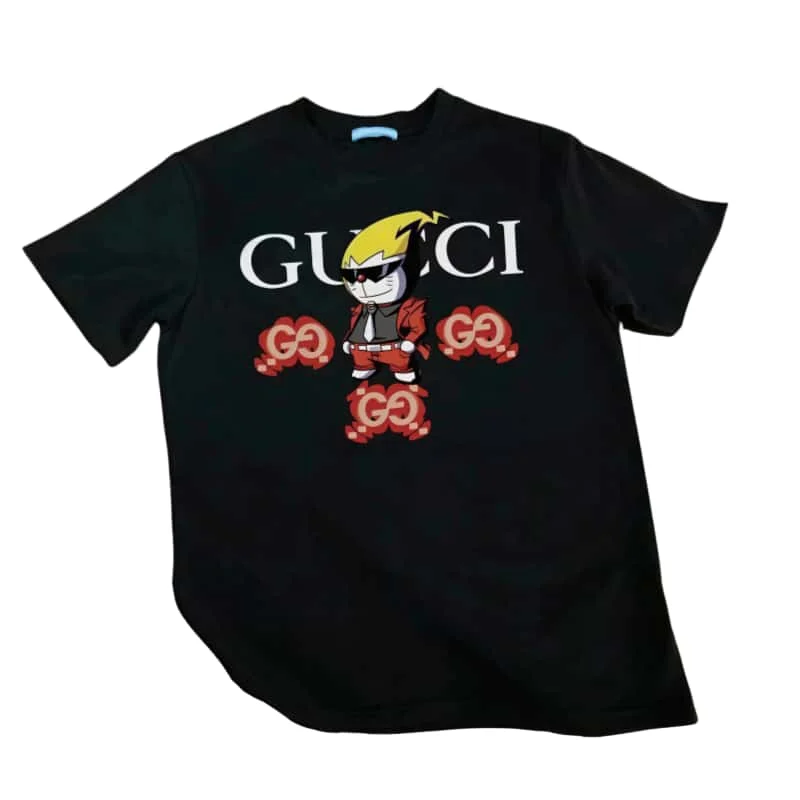 Gucci Gucci Black Power Ranger T-Shirt Black - 1