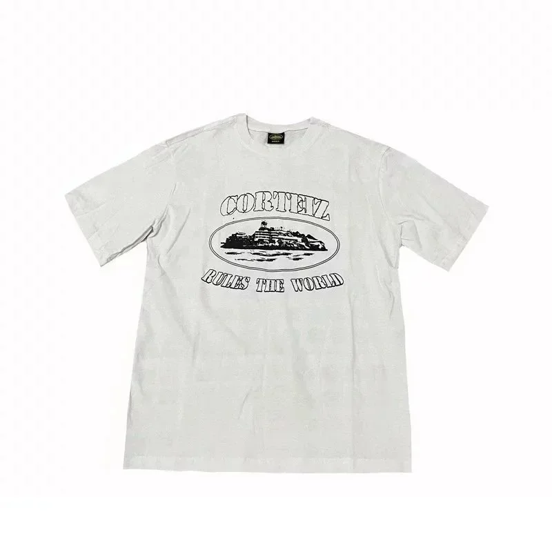 Corteiz Corteiz Rules The World White T-Shirt White - 1