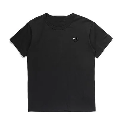 Comme des Garçons Comme des Garçons Play Heart T-Shirt Black Black - 1