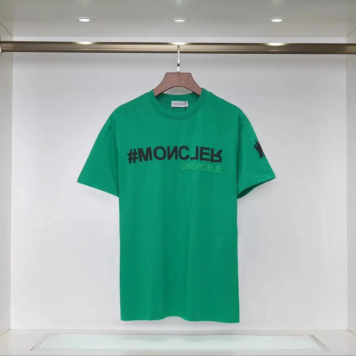 Moncler Moncler Green #MONCLER T-Shirt Green