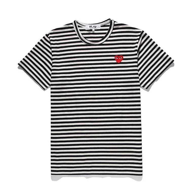Comme des Garçons Comme des Garçons PLAY Striped T-Shirt Black/White Black