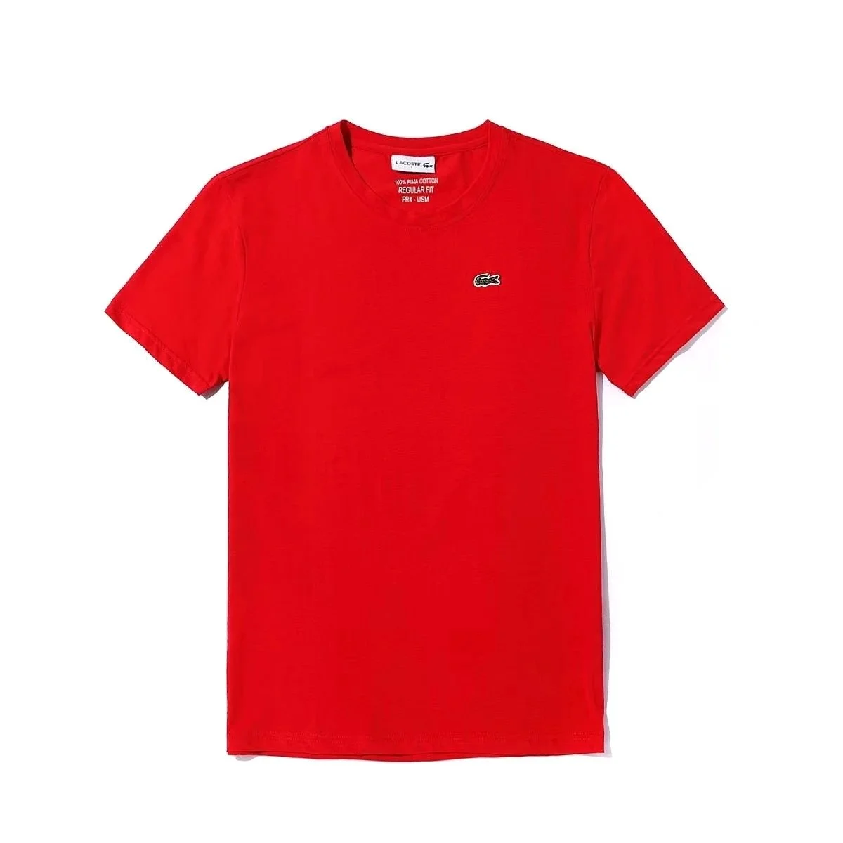 Lacoste Lacoste Red Crocodile T-Shirt Red - 1