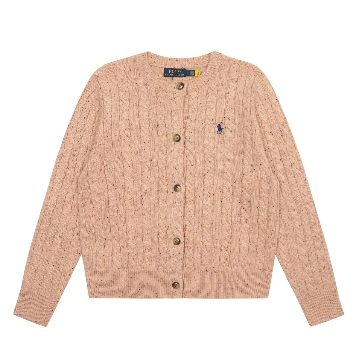 Polo Ralph Lauren Polo Ralph Lauren Cable Knit Cardigan in Beige Beige - 1