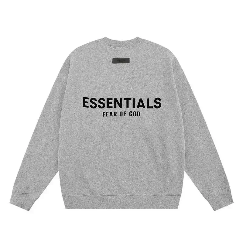 Fear of God Fear of God Essentials Grey Crewneck Sweatshirt Grey - 1