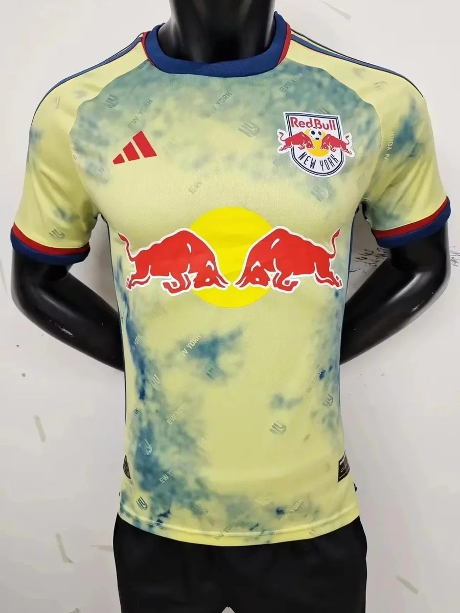 Adidas Adidas Red Bull New York Jersey Yellow Blue Sport Yellow - 1