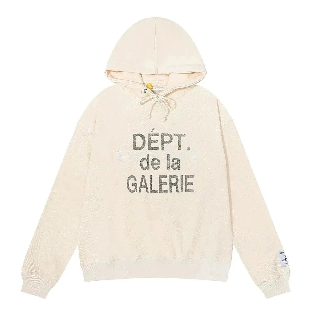 Gallery Dept. Unisex Cream Dépt. de la Galerie Hoodie Cream - 1