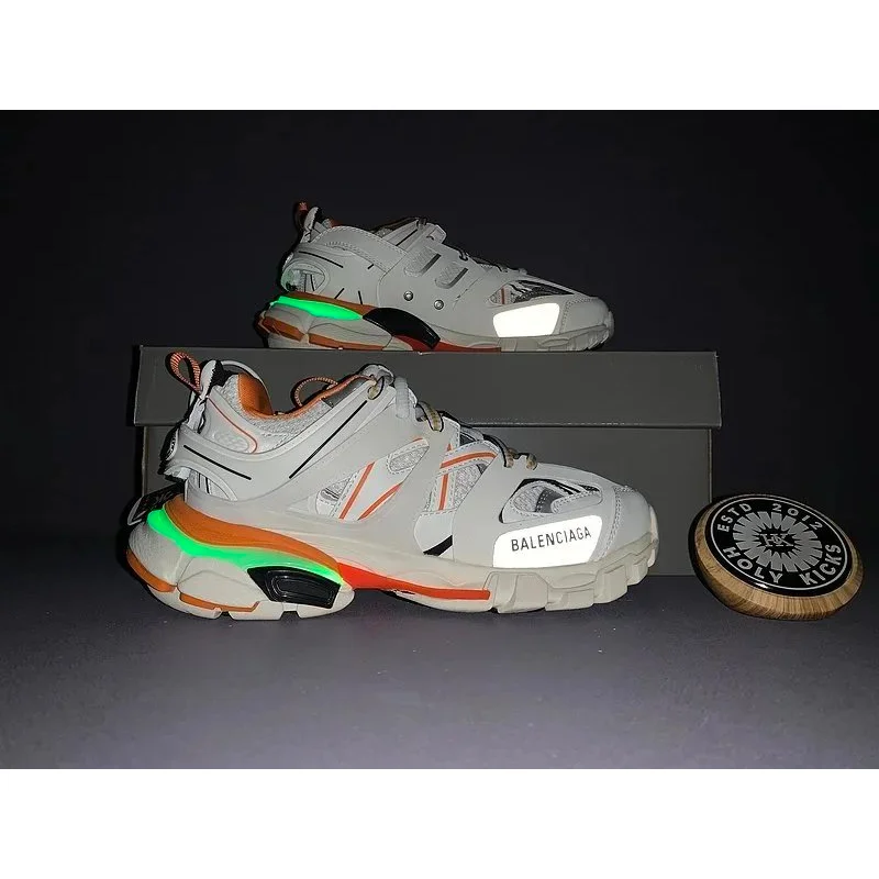 Balenciaga Balenciaga Track White Orange Sneakers White - 1