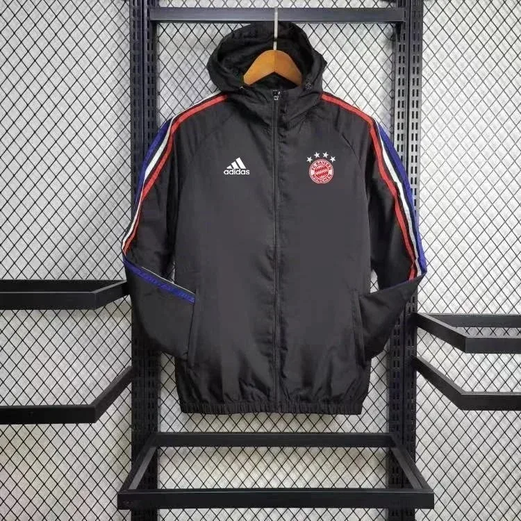 Adidas Adidas Bayern Munich Black Jacket Black - 1