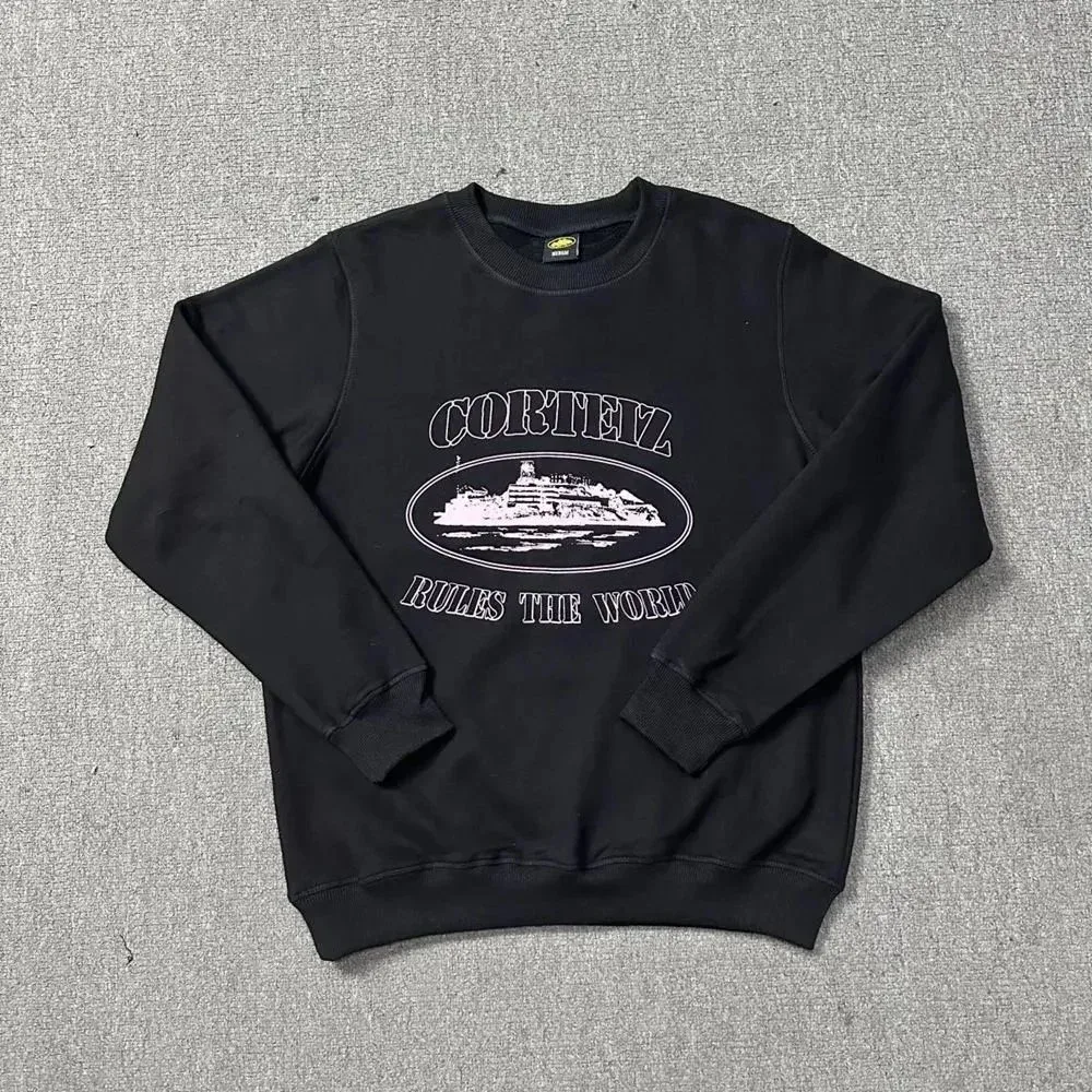 Cortez Rules The World Black Crewneck Sweatshirt — Oopbuy Spreadsheet find