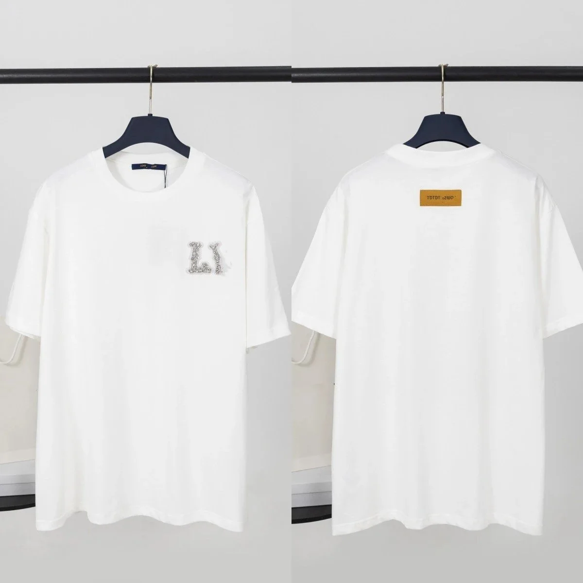 Other White Oversized T-Shirt with Embellished Logo White - 1