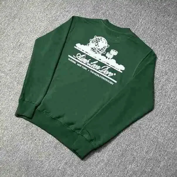 Aimé Leon Dore Aimé Leon Dore Green Globe Crewneck Sweatshirt Green - 1