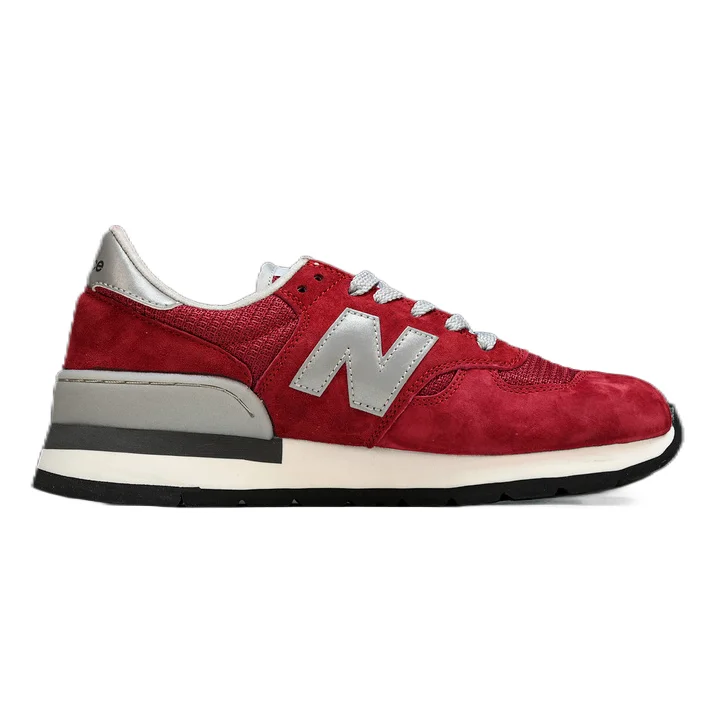 New Balance New Balance 990 Red Suede Sneakers Red - 1