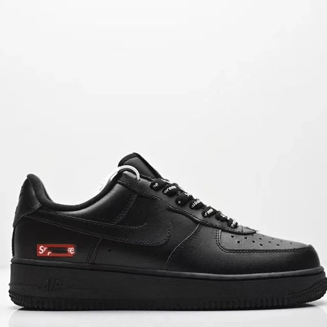 Nike Nike Air Force 1 Black Sneakers Black - 1