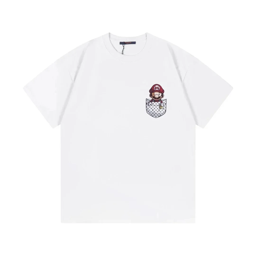 Louis Vuitton Louis Vuitton Mario Pocket T-Shirt White White