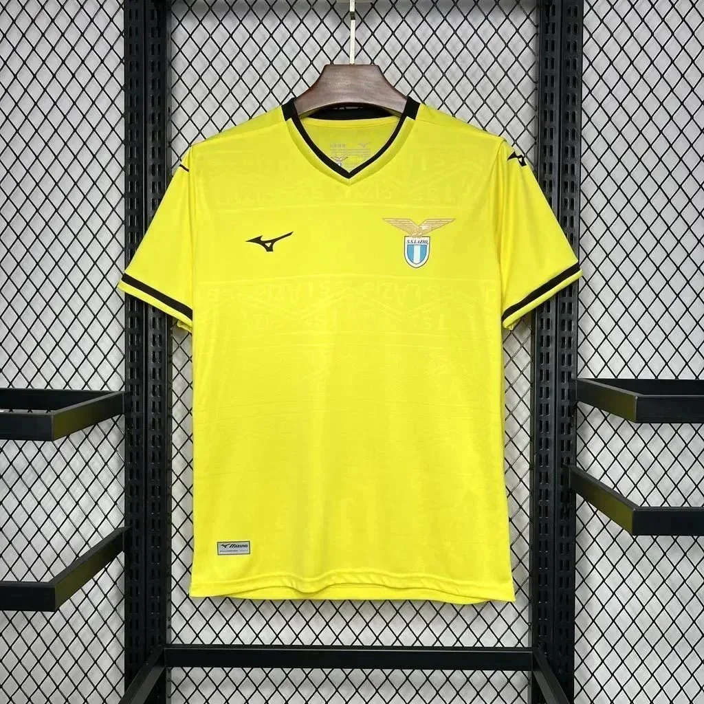 Mizuno Mizuno Lazio Yellow Home Jersey Yellow - 1