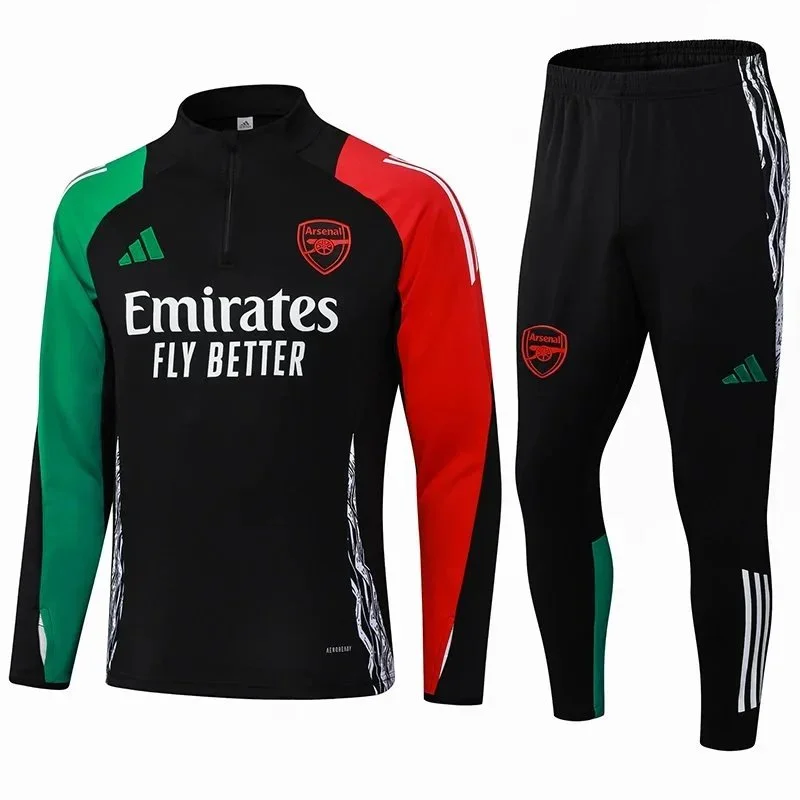 Adidas Adidas Arsenal Training Set Black Red Green Tracksuit Black - 1