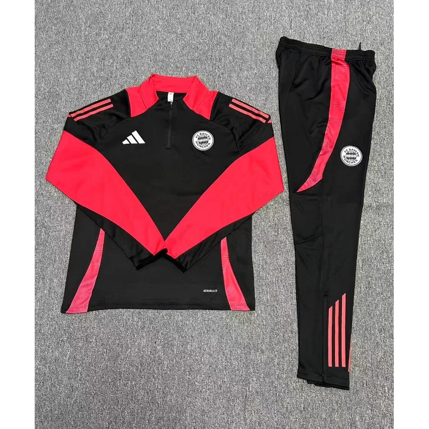 Adidas Adidas Black & Red Training Tracksuit Black - 1