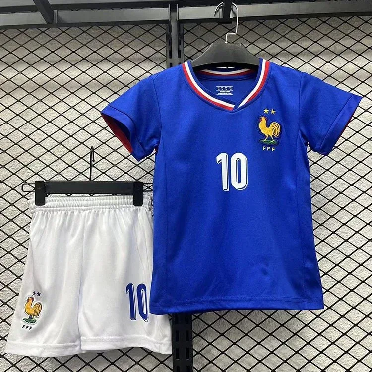 Other France National Team Jersey Set Blue White Kids Blue - 1