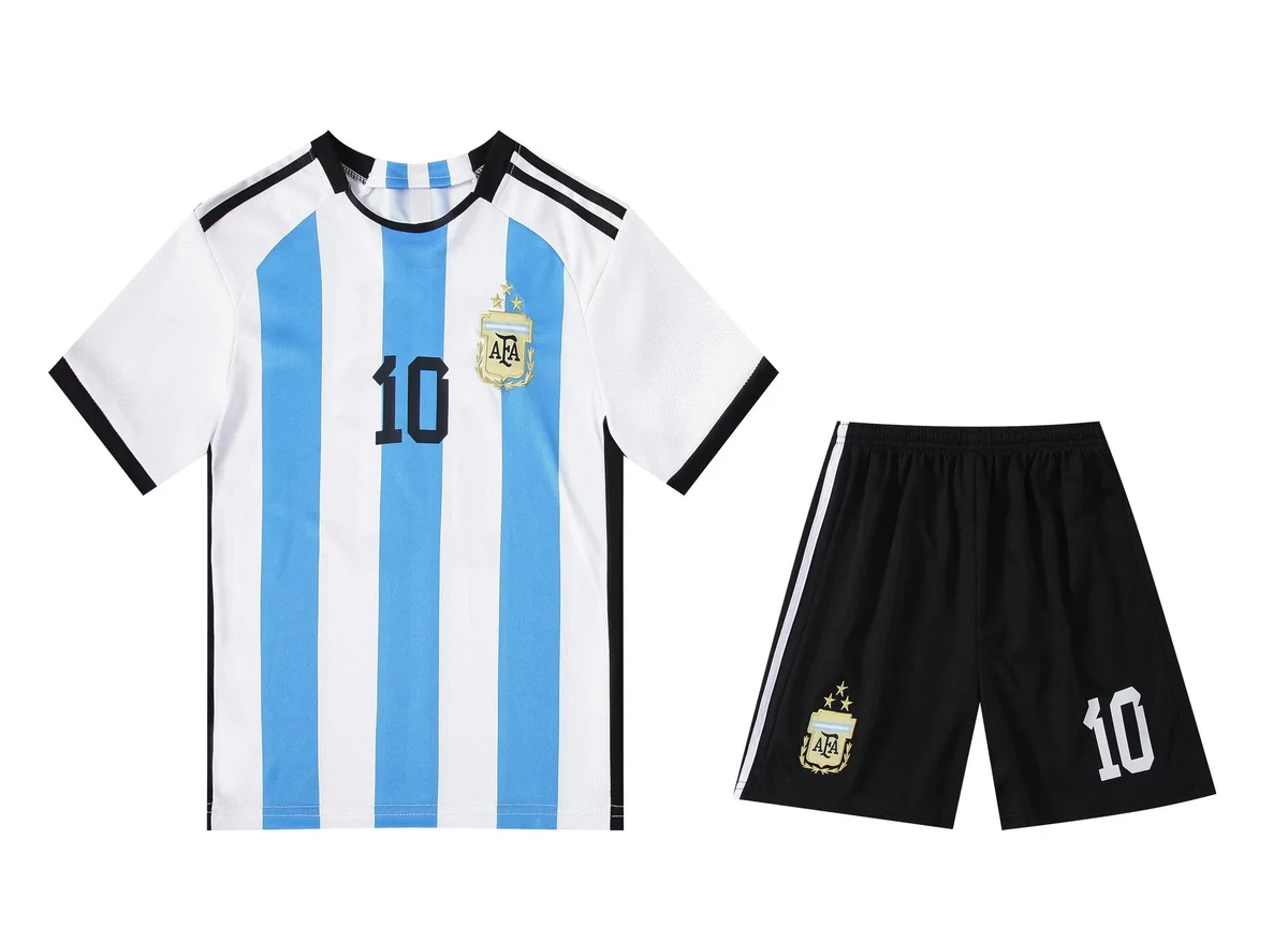 Adidas Adidas Argentina #10 Jersey & Shorts Set White - 1