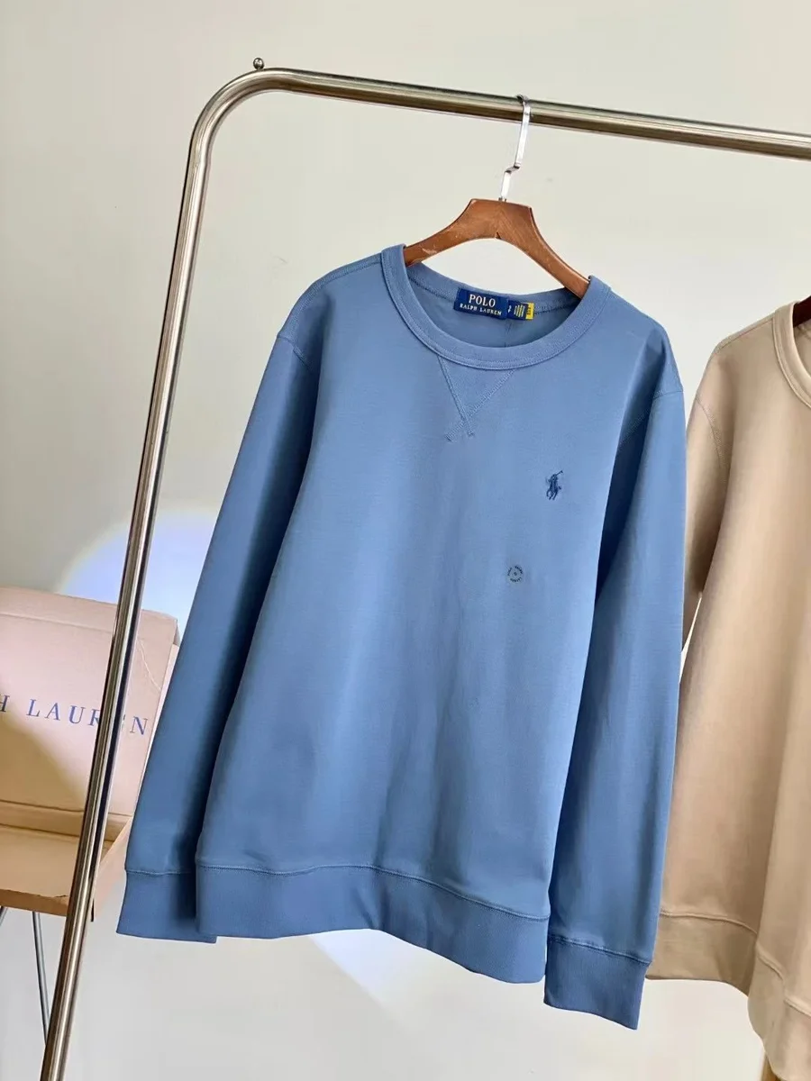 Polo Ralph Lauren Polo Ralph Lauren Blue Crew Neck Sweatshirt Blue - 1