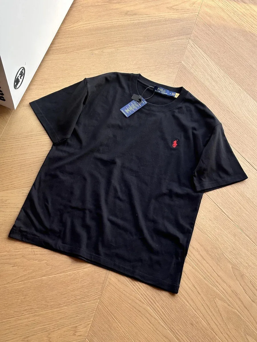 Polo Ralph Lauren Polo Ralph Lauren Black Pony Logo T-Shirt Black - 1